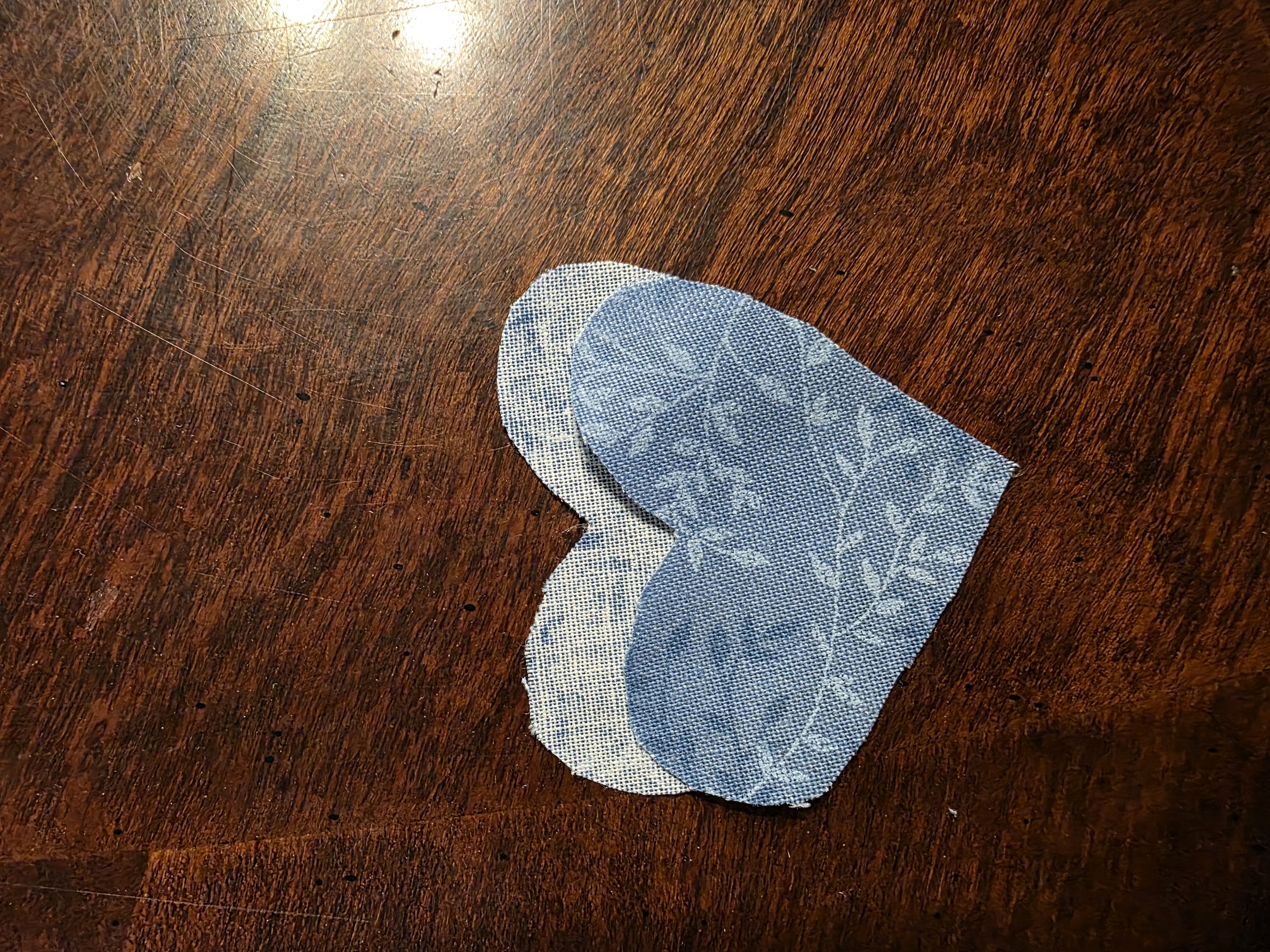 Step 3 of Heart Ornament