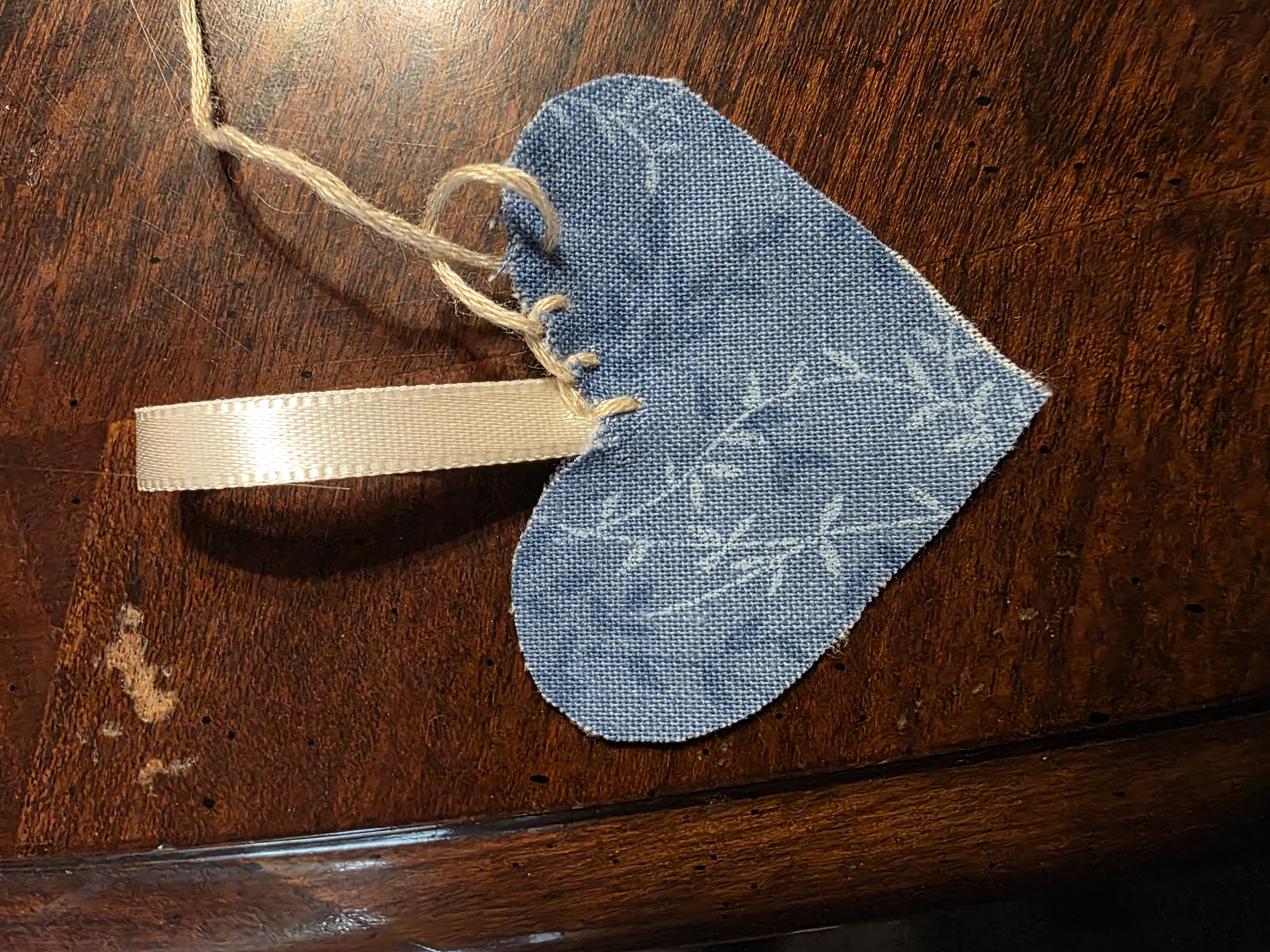 Step 6 of Heart Ornament